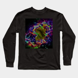 Black Panther Art - Glowing Edges 82 Long Sleeve T-Shirt